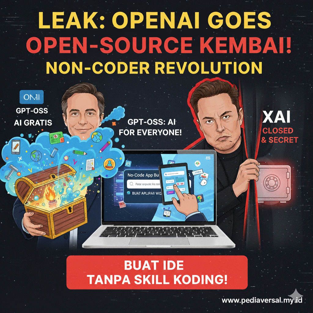 GPT-OSS: OpenAI Buka Lagi Gerbang AI untuk Semua Orang